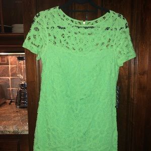 Lilly Pulitzer small Green Mariekate Lace Dress